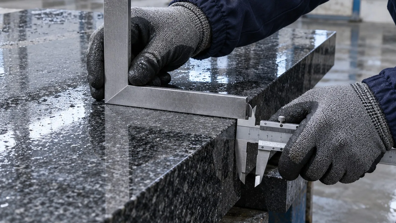 Quality control of finished products